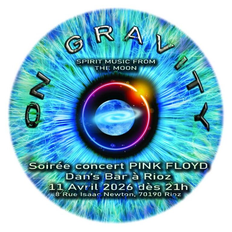 🎸 Concert Tribute Pink Floyd – On Gravity au Dan’s Bar à Rioz
